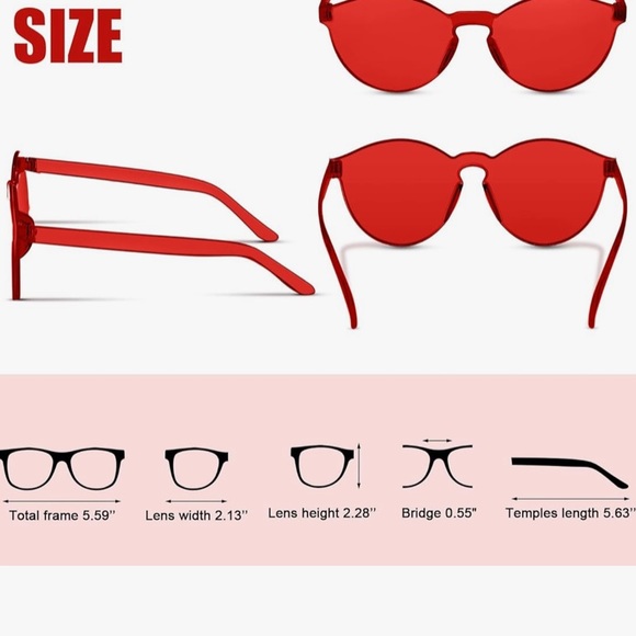 ๐VARIOUS SPECTRUM COLOR THERAPY SUNGLASSES/ Sunnies:7 colors to choose from ๐ถ๏ธ - Picture 9 of 10